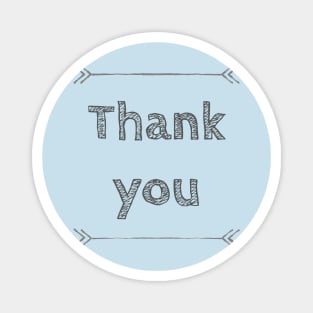 Thank you - Onesies for Babies - Onesie Design Magnet